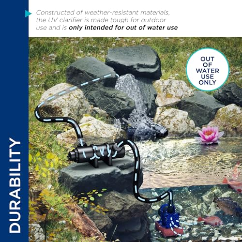 7 Watt UV Clarifier Intended for Fountains