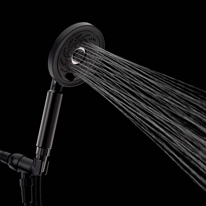 Speakman VS-5000-MB-E2 Neo Exhilaration High Pressure Hand Held Shower Head, 2 GPM, Matte Black