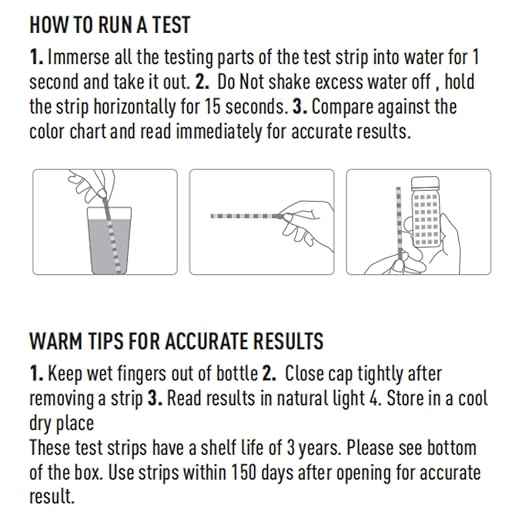 EASYTEST 7-Way Pool Test Strips, 150 Strips Water Chemical Testing for Hot tub and Spa, Accurate Test Bromine, Total Alkalinity, pH, Free Chlorine, Total Hardness, Cyanuric Acid, and Total Chlorine