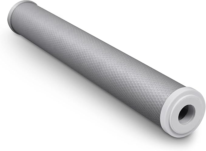 Standard Whole House Coconut Shell Carbon Block 5 Micron Water Filter 20” x 2.5” Fits 20” x 2.5” Housings. Remove Chlorine and Bad Odor. Compatible with C1-20, HX-CB-25-2010, F3WCB32 Pack of 20