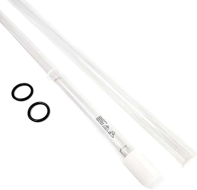 Combo Package Replacement UV Bulb PUV-14, PUV14, Sleeve QSO-410 with O-Rings Maintenance kit for Pelican Water Systems, Premium OEM Compatible, Guaranteed for 1 Year