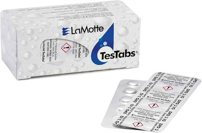 Lamotte 6197AJ DPD 3 in. Instrument TESTABS44; 100 Pack