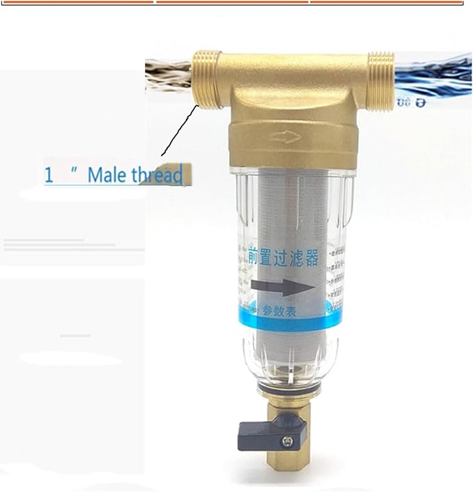 Prefilter Water Filter First Step Of Water Purifier System 40micron Stainless Steel Mesh Prefiltro 1 Inch Whole-house Pre-filter
