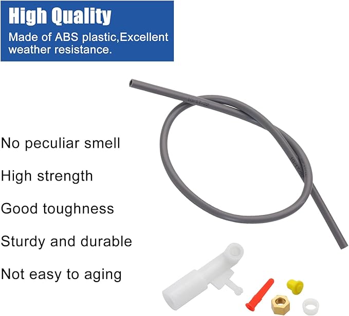 4235 Feed Tube Nozzle Assembly with Sleeve Nut Compatible with Aprilaire 700 Series Aprilaire Humidifier Models 700, 700A, 700M, 760, 760A, 768 - AquaVibe