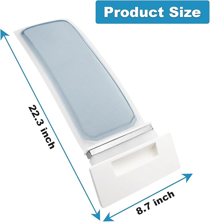 W10717210 Dryer Lint Screen Filter Replacement for 8557882 W10641634 8558459 8558463 8559787 348851 689465 8557857 - Compatible with Whirlpool Kenmore Estate Maytag Dryer Lint Trap