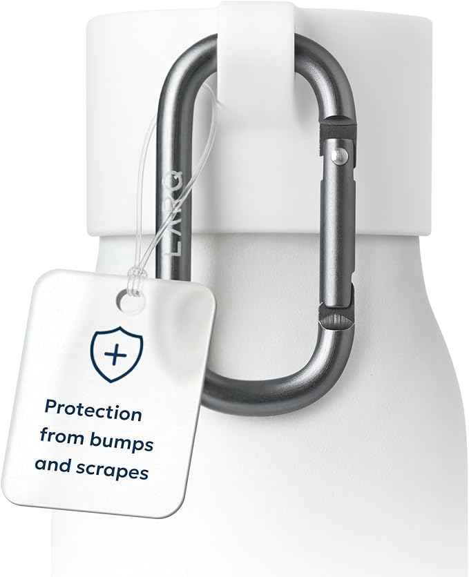 LARQ Active Loop - Bump Protector for Your Cap with Easy Carry Carabiner, Black