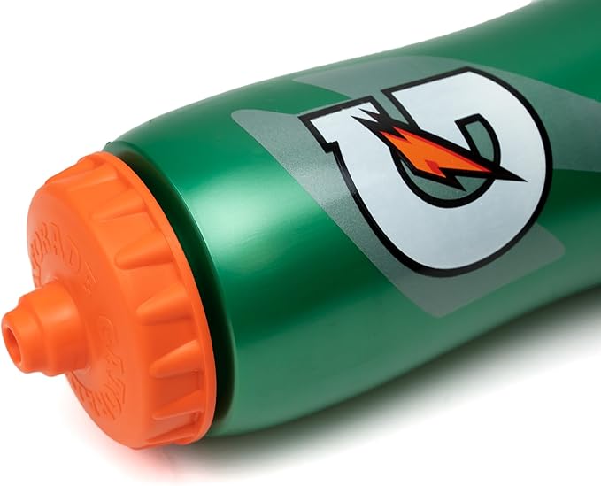 Gatorade 32 Oz Squeeze Water Sports Bottle - Value Pack of 6 - New Easy Grip Design for 2014