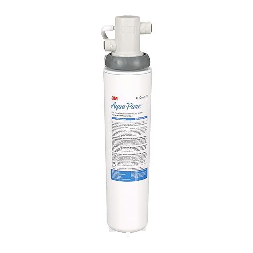 Aqua-Pure Under Sink Full Flow Water Filter System Cyst-FF, Reduces Class 1 Particulate, Asbestos, Lead, Mercury, Bad Taste and Odor