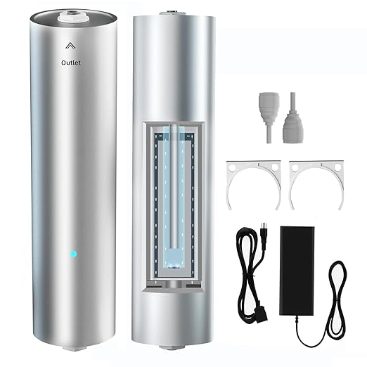 LED UV͎ Ultrąviolët Water Filter, Alloy Water Filteration for Under Sink Filter System and Reverse Osmosis System, Reduce Up to 99.9% of Baçtёria & Contaminant, Mercury-Free, 5000 Hours Life (1)