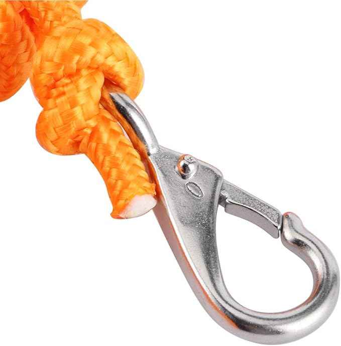 Anchor Kit Aluminum Alloy Folding Anchor for Boats Kayak Canoe Sailboat, 4 Tine Rope Hook Watercraft Acc for Boats, Outdoor Activity Waterskiing