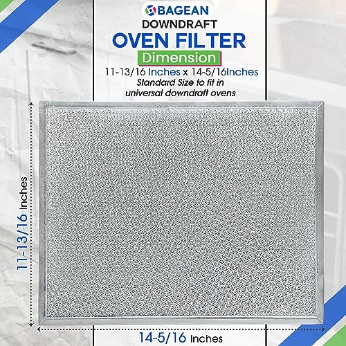 Downdraft Stovetop Filter Replacement 14” x 11.4” 707929 Compatible with Jenn Air Filter Downdraft