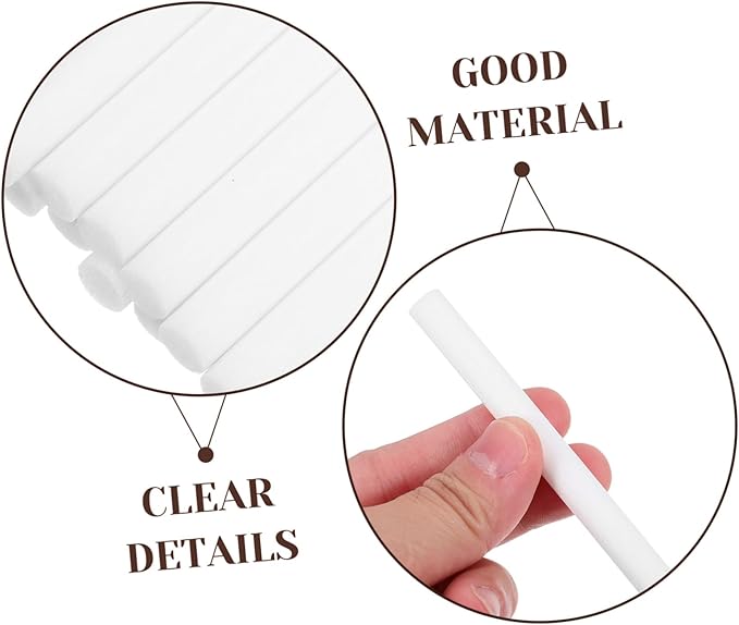 Didiseaon 100pcs Humidifier Stick Diffuser Refills Essential Oil Aromatherapy Sticks Replacement Filters - AquaVibe