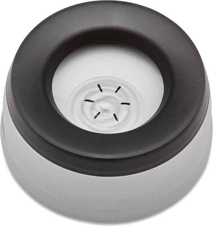 Prestige Pets Road Refresher™️ - Cat and Dog Water Bowl Dispenser - No Spill Water Bowl for Dogs and Cats - Travel Cat Bowl or Dog Bowl - Grey - Large