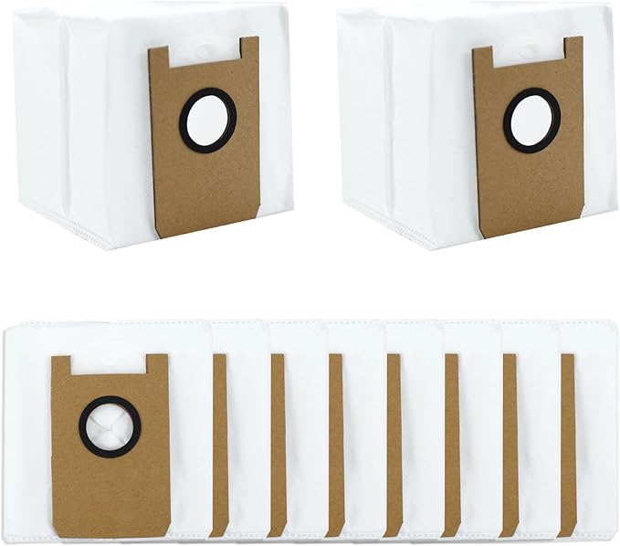 T20 Dust Bags Replacement Compatible with Airrobo T20+ Robot Vacuum Cleaner, 10 Pack - AquaVibe