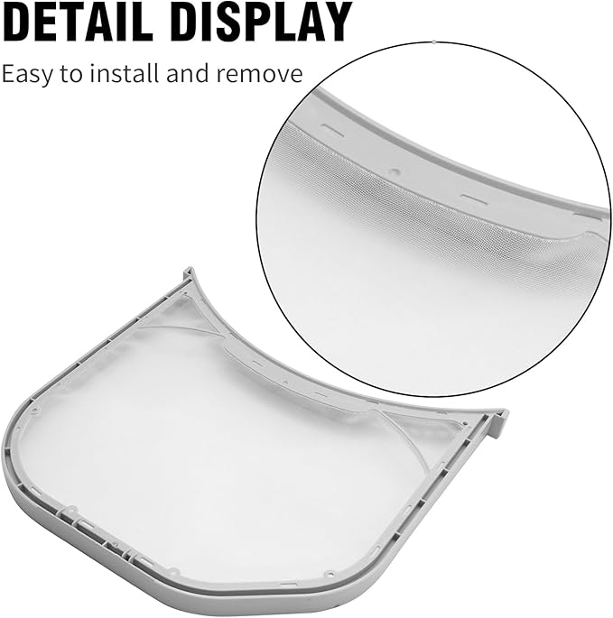 2Pcs ADQ56656401 Dryer Lint Filter, Replacement for LG DLE3600V/00 DLEX3360V Replacement for Kenmore 79680512900 79680518900, Replaces AP4457244 1462822 AH3531962 - AquaVibe
