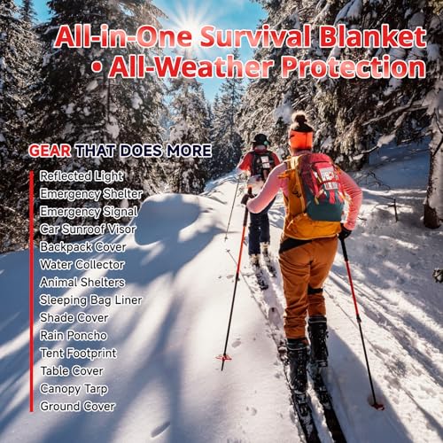 Survival Emergency Thermal Blankets (75 Count)