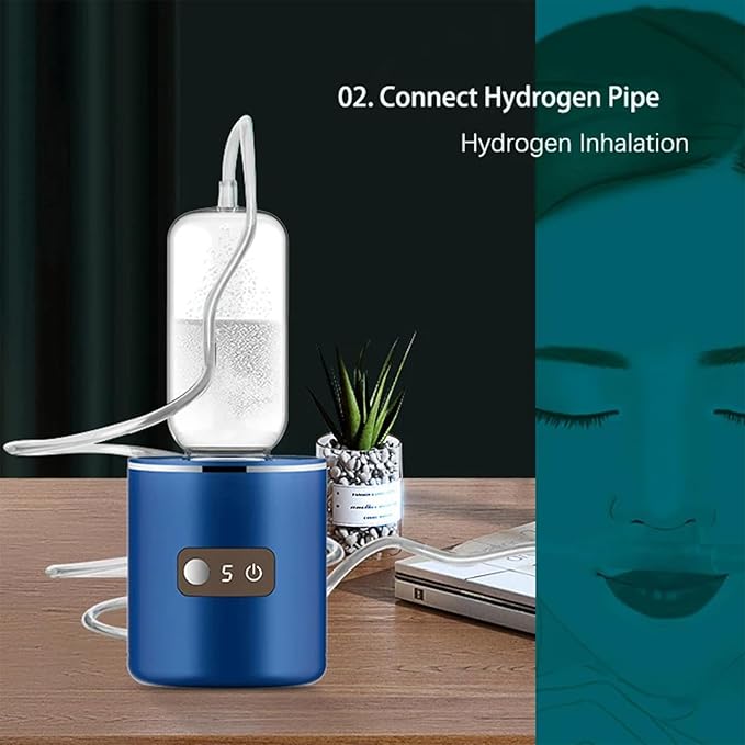 3000ppb Hydrogen Water Generator Bottle, SPE Water Hydrogenator, with H2 Inhalation Kit &Adapter, Enhance Resistance and Stay Healthier