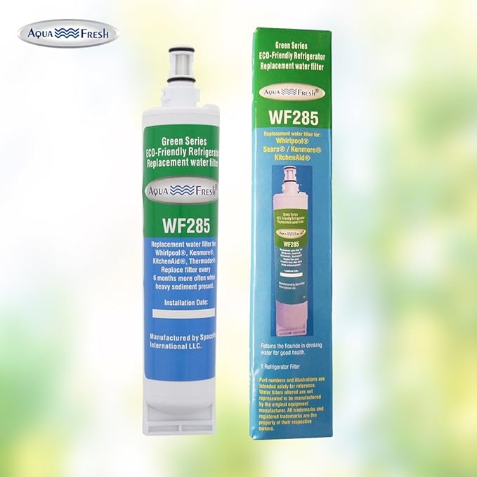 Aqua Fresh 4396508 Refrigerator Water Filter Replacement Compatible with 4396508, 4396510, EDR5RXD1, NLC240V, PNL240V, 4396508p, 4396510p, LC400V, NLC240V,46-9010, Filter 5 (1Pack)