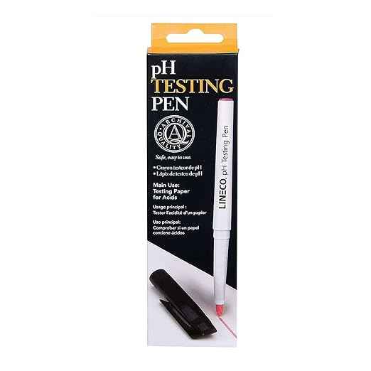 Lineco pH Testing Pen for Paper or Paperboard Products.