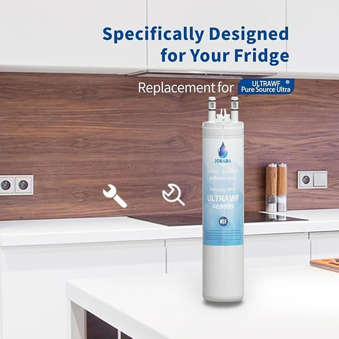 ULTRAWF Water Filter Compatible with Frigidaire ULTRAWF, Pure Source Ultra,Replacement water filter for ULTRAWF, Height 11 inches, 2 Pack
