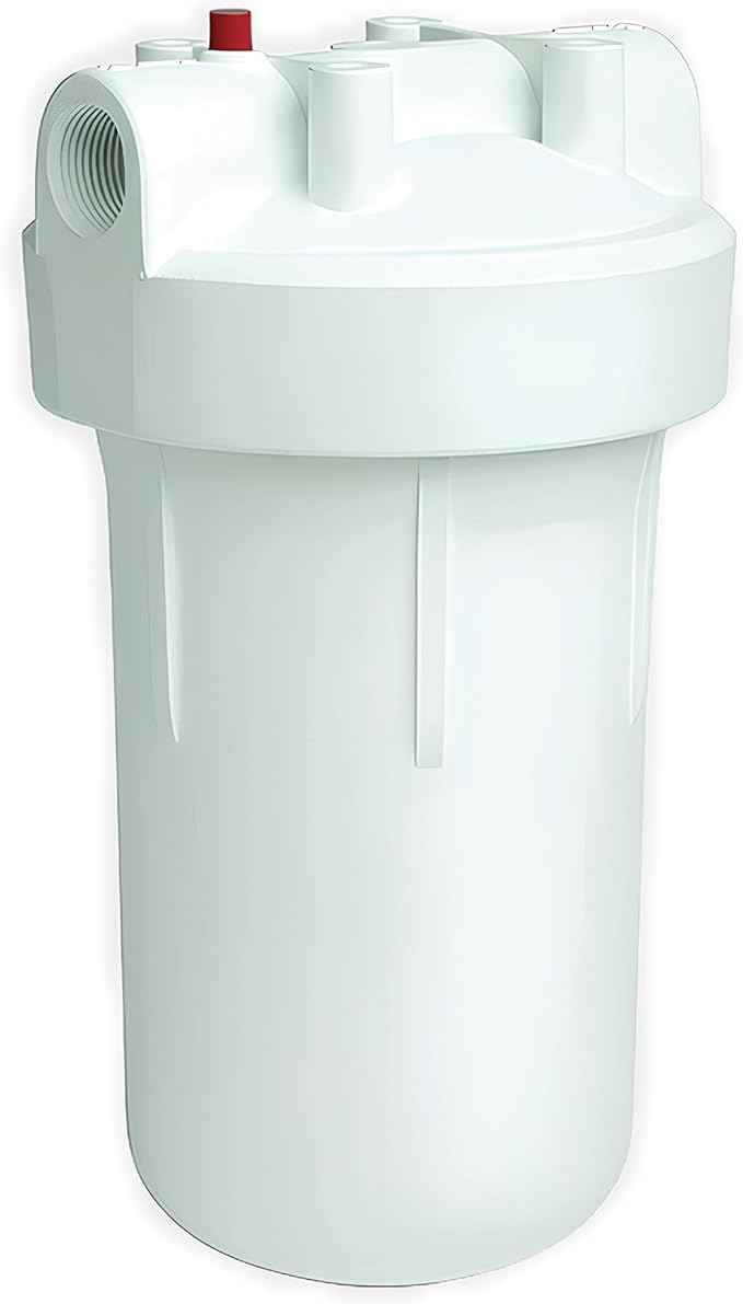 EcoPure EPWO4 Universal Large Capacity Whole House Water Filter Housing - NSF Certified - Premium Filtration System - Built to Last
