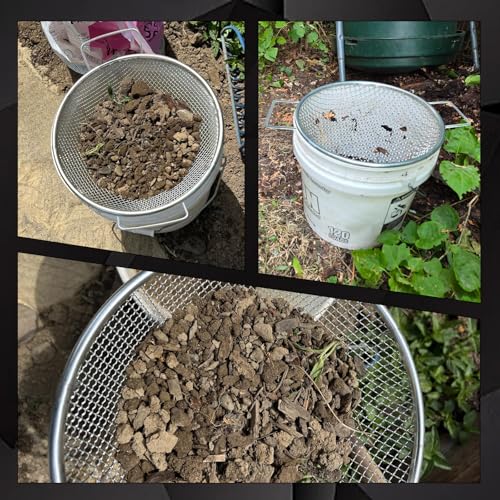 Round Soil Sifter