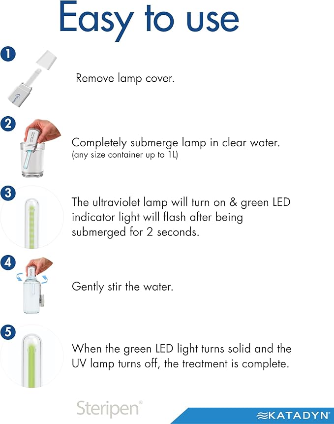 SteriPEN Ultralight UV Water Purifier