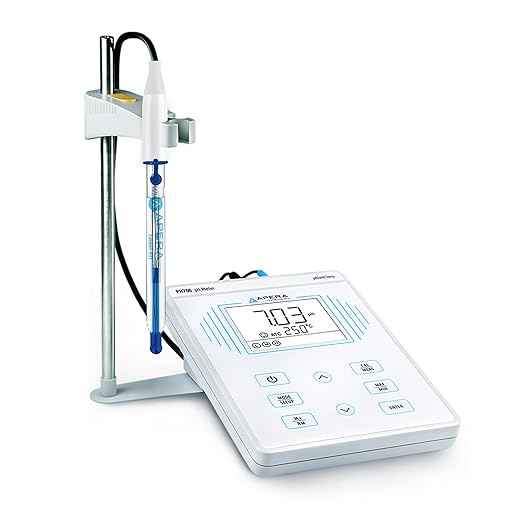 Apera Instruments PH700-HF Benchtop Lab pH Meter for Strong Acidic Solutions (0 to 2 pH) and/or Solutions Containing HF Acid (up to 2000 ppm)