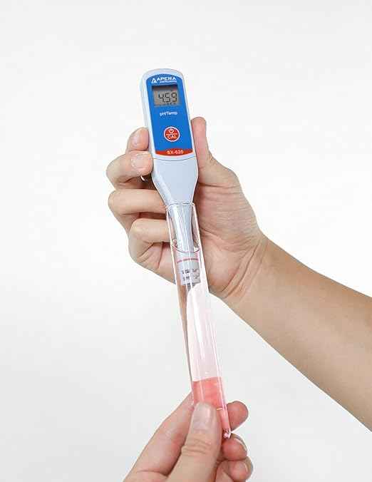 Apera Instruments SX620 pH Pen Tester Kit with 0.01 pH Accuracy, 3-Point Auto. Calibration, ATC