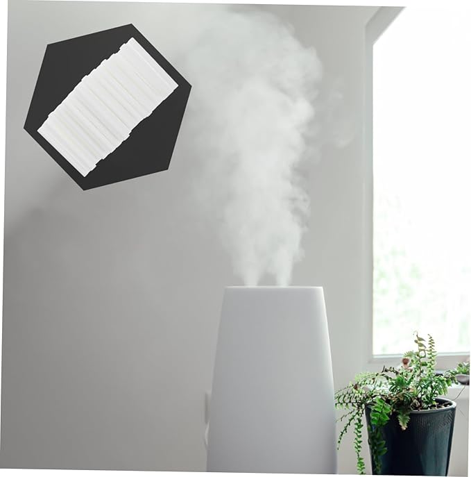 Beaupretty 50pcs Humidifier Accessories Diffuser Replacement Essential Oil Sticks Fragrance Diffuser Sticks Humidifier Filter Net Cotton Filters for - AquaVibe