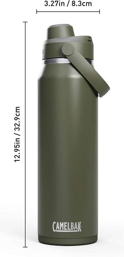CamelBak Thrive Chug Insulated Stainless Steel Water Bottle Moss, 32oz