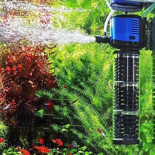 Fish Tank Filter Powerful 400GPH for 75