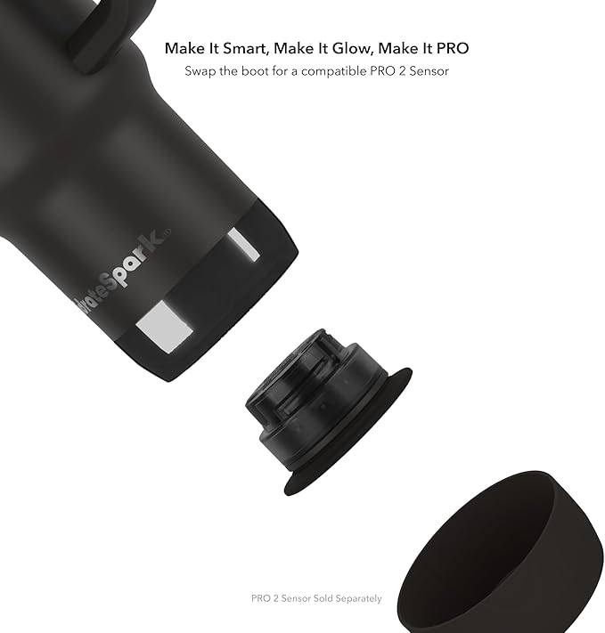 Hidrate Spark PRO 2 30 oz Smart Ready Tumbler with Silicone Boot - Black