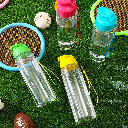 20 Pcs 17 Oz Plastic Water Bottles Bulk Sports (20 Count)
