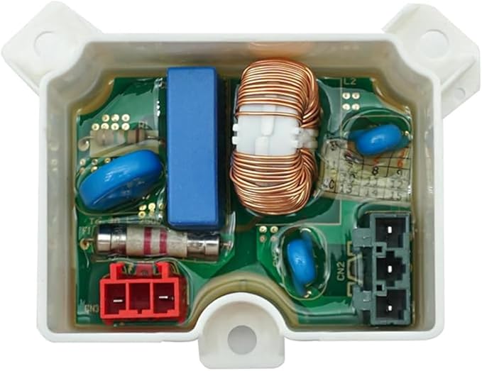 TopHomer Noise Filter Assembly Compatible with LG and Kenmore Washing Machine and Dishwasher,Replace Part Numbers WTS6520.ABWREAP, WTG7520.ABWREAP, etc. - AquaVibe
