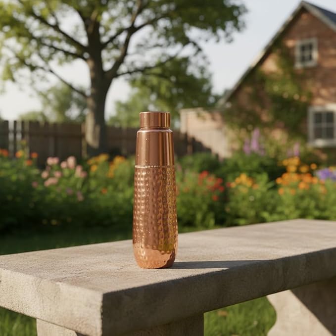 Copper Water Bottle A Leak Proof Ayurvedic Pure Copper Vessel