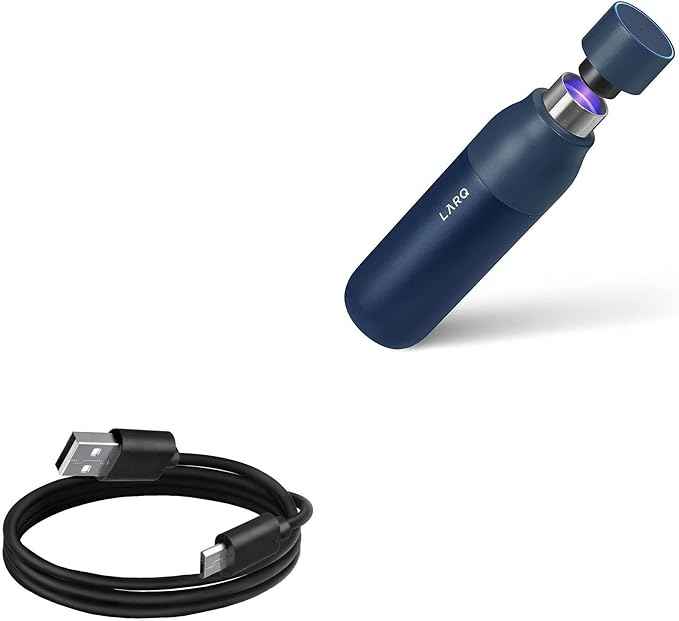 BoxWave Cable Compatible with LARQ Bottle PureVis 25 oz - DirectSync Cable, Durable Charge and Sync