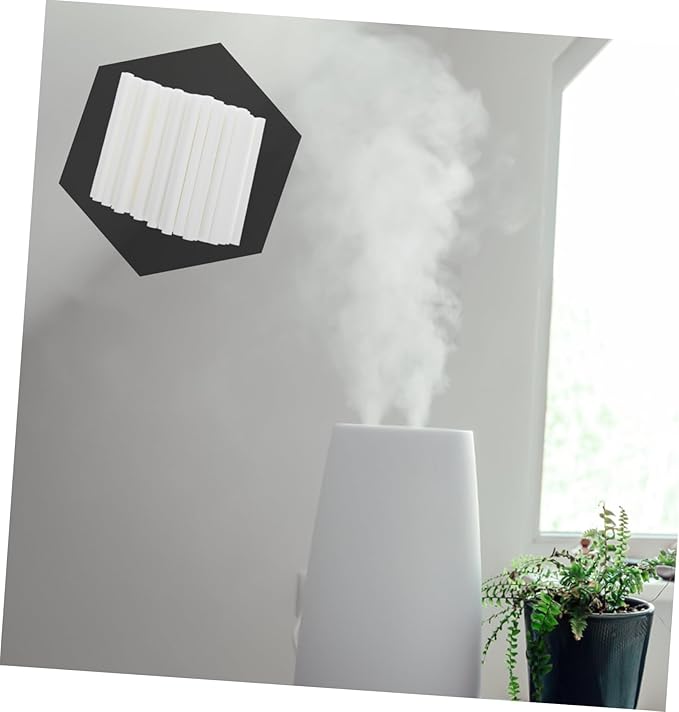 50pcs Cotton Filter Sticks for Humidifier and Diffuser 10x140mm Fragrant Volatile Wicks for Home and Car Replacement Humidifier Filters Easy to Use - AquaVibe