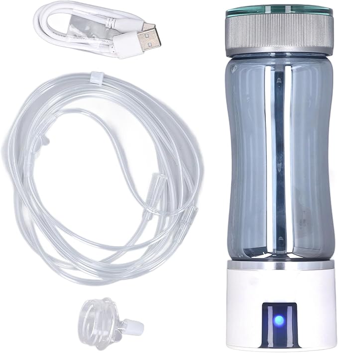 300ml 3000PPB Hydrogen Water Ionizer High Efficiency Portable Hydrogen Water Bottle for Home Office 5V, Rushbom6pzgiy9bq5