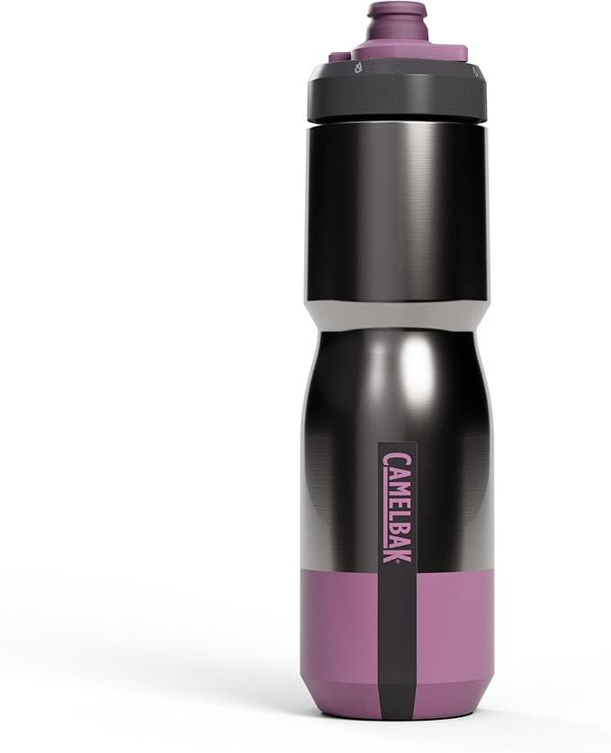 CamelBak Podium Steel Insulated Bike Water Bottle Mercury Lavendar, 22oz
