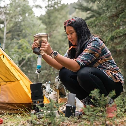 HydraPak 28mm Filter Kit - Water Filtration Accessory - Fast Flow - Perfect for Hiking, Camping, Travel, and Emergency Preparedness