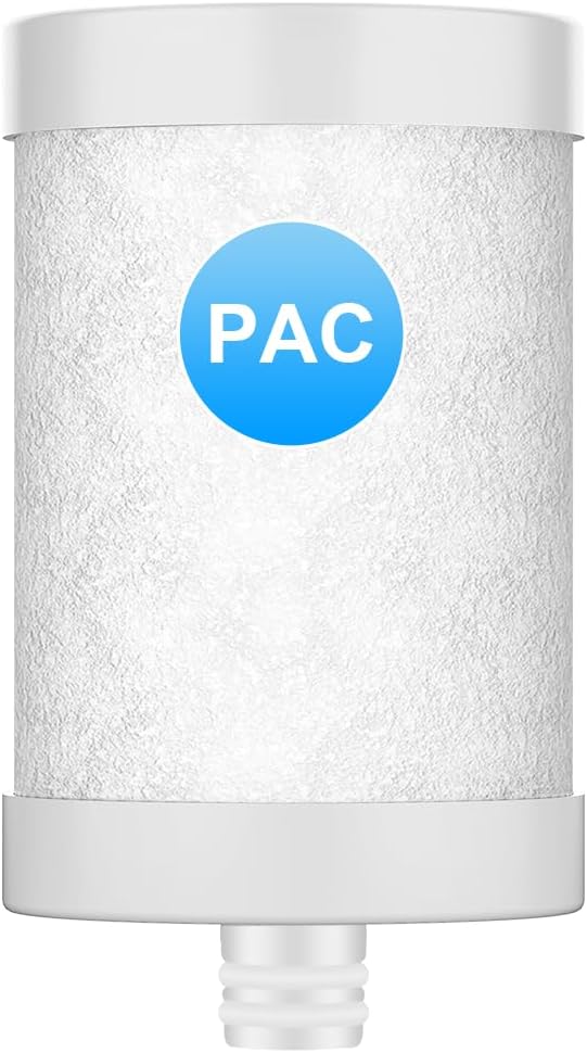 WINGSOL Faucet Water Filter Stainless-Steel Reduce Chlorine, PFAS, Japan PAC Filter Improve Taste, Faucet Filters for Faucets-Fits Standard Faucets (PAC-1P)