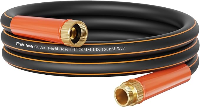 Giraffe Tools Garden Hose 12ft x 3/4