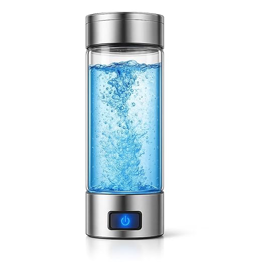 Portable Hydrogen Water Bottle, On-The-Go Personal Hydrogen Generator, Enjoy Wellness Hydration Anywhere (1700)