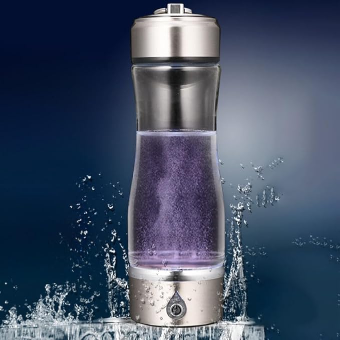 420ml Portable Hydrogen Rich Water Maker Alkaline Bottle Cup Ionizer Generator