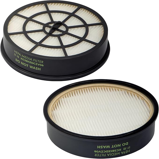 2 Pack EF-12 HEPA Media Filters Replacement for Kenmore Vacuum Models 10135, 10325, 10335, 31210, 31220, 31230, DU3018. Compare to Part #20-60512 KC38KEDCZV06 60512 - AquaVibe