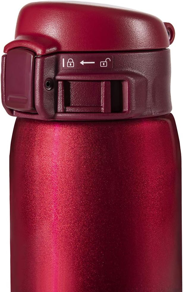 Zojirushi Stainless Mug, 1 Count (Pack of 1), Garnet Red, 0.48 liters