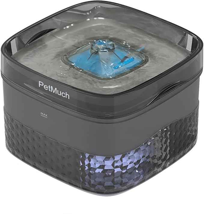 2.4Gal/9L Pet Water Fountains for Medium and Large Dogs and Multiple Cats Large Capacity Automatic, Dog Water Fountains with Filters (Dog Fountain 1 Filtesr + 1 Sponges)