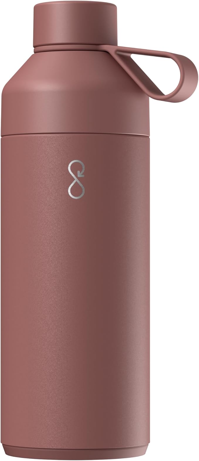 Ocean Bottle Big 34 oz | Stainless Steel Water Bottle | Reusable & Sustainable | Keeps Drinks Cold & Hot | Eco Friendly Gift (Mocha Driftwood)
