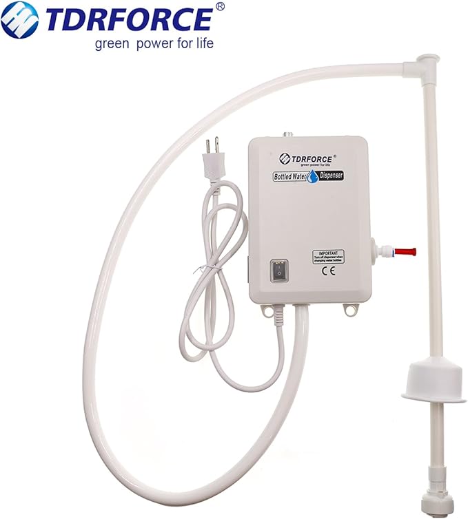 5 Gallon Automatic Bottled Water Dispenser Pump System for Home Electric Drinking Water Jug Dispenser Pump for 5 Gallon Bottle Fridge Water Dispenser Refrigerator Ice Maker Water Pump